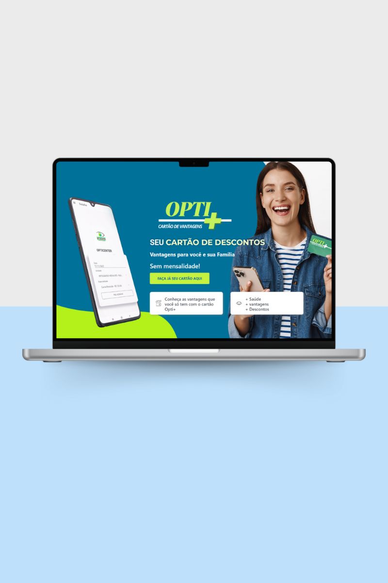 Landing Page Cartão de Benefícios